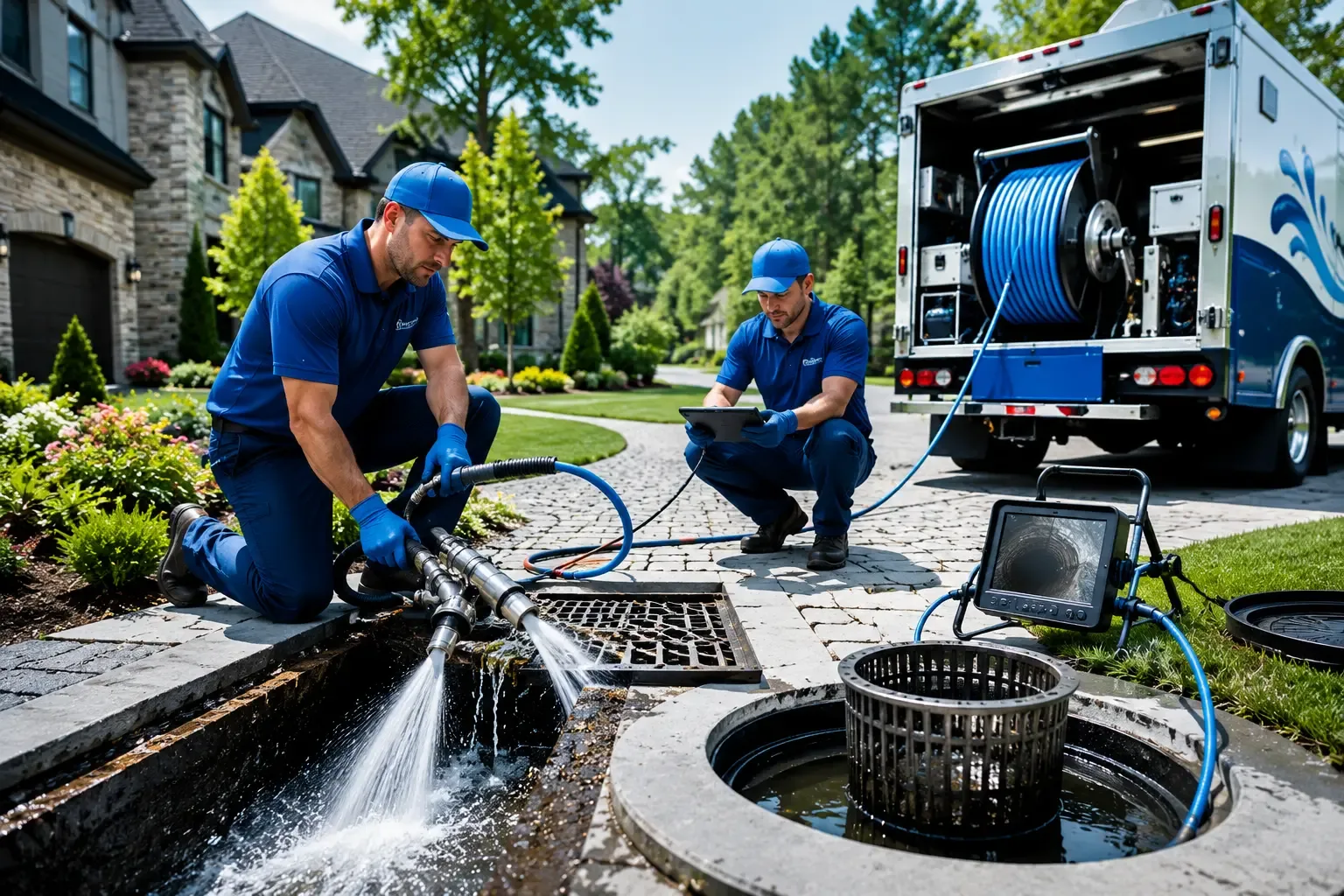 Local outdoor drain cleaning professionals in Rowley, IA