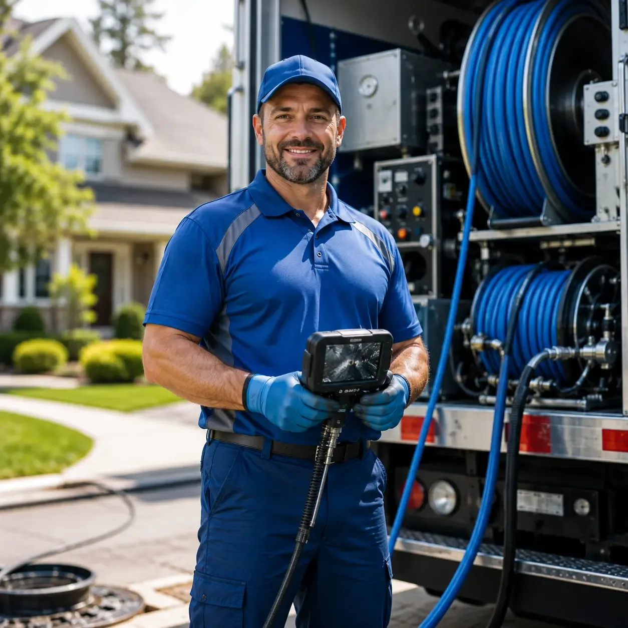 Local outdoor drain cleaning specialists in Rowley, IA